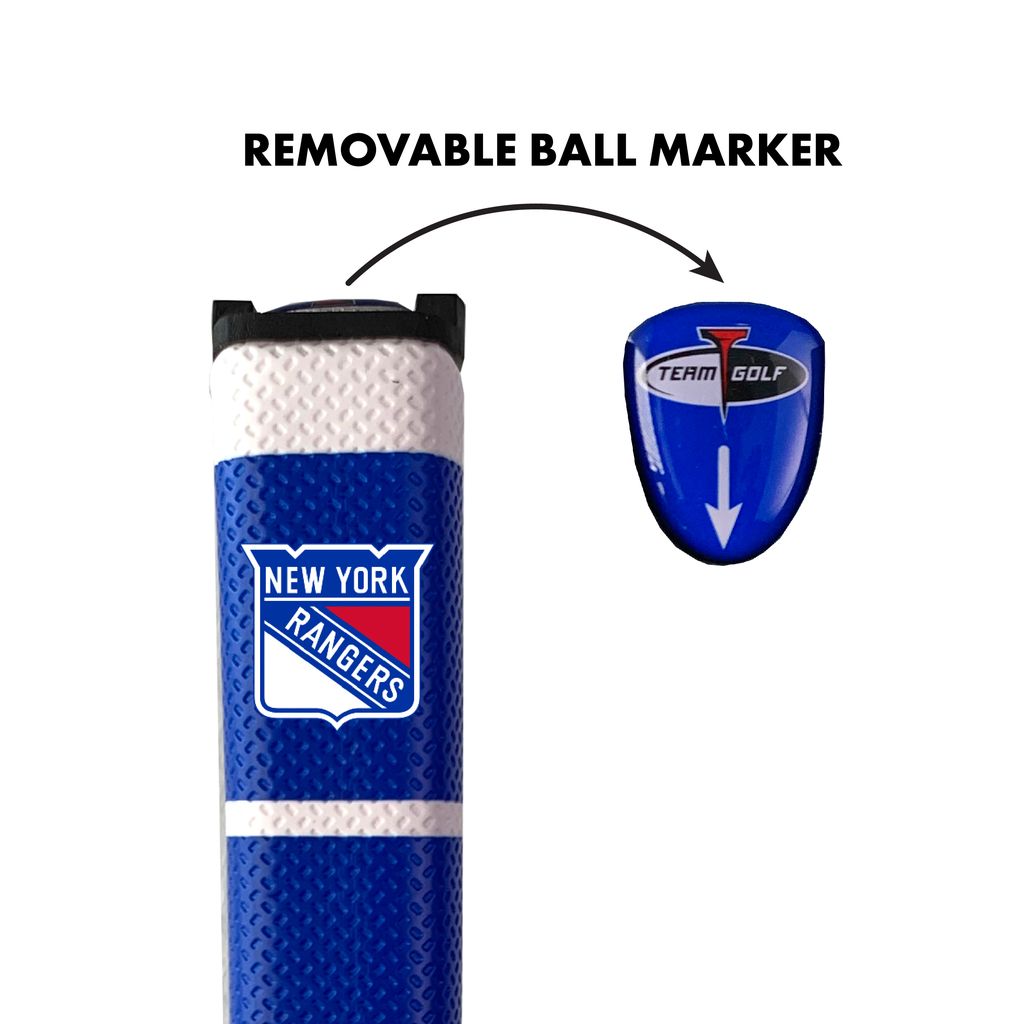 Team Golf New York Rangers Oversized Pistol Putter Grip NHL Licensed