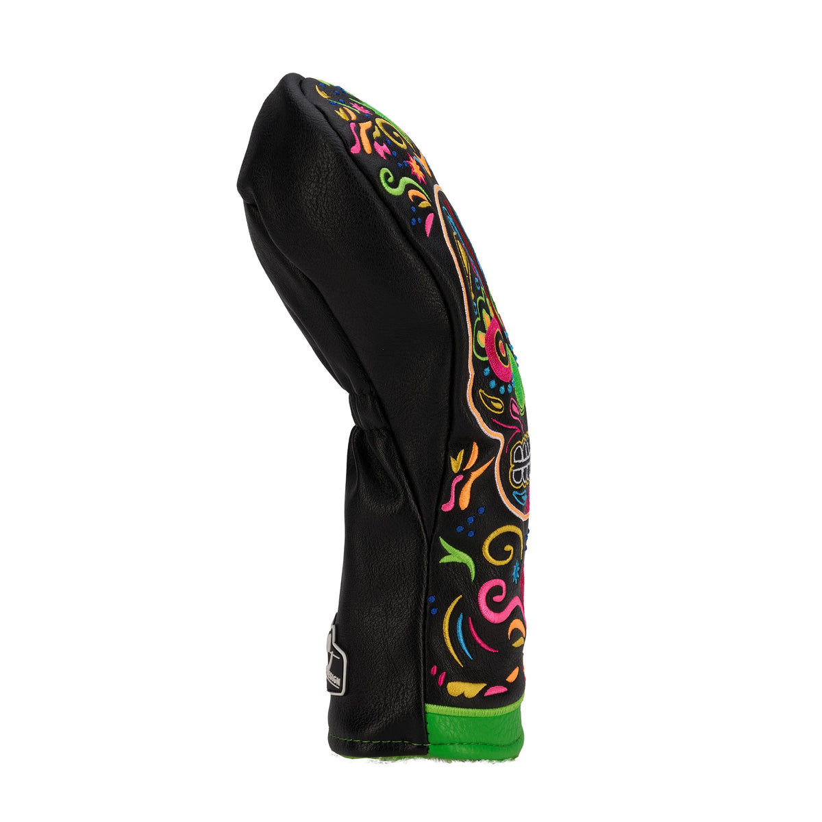 CMC Design's Day of The Dead Sugar Neon Sugar Skull Fairway Head Cover