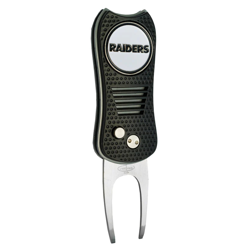 Las Vegas Raiders Team Golf USA Switchblade Divot Tool w/ Double Sided Magnetic Ball Marker