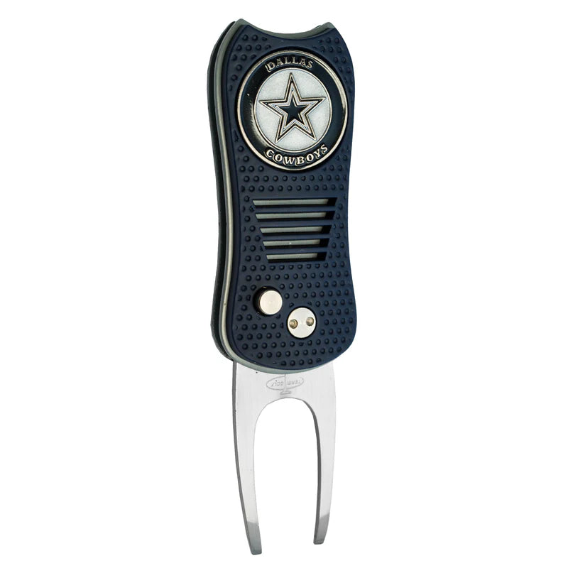 Dallas Cowboys Team Golf USA Switchblade Divot Tool w/ Double Sided Magnetic Ball Marker