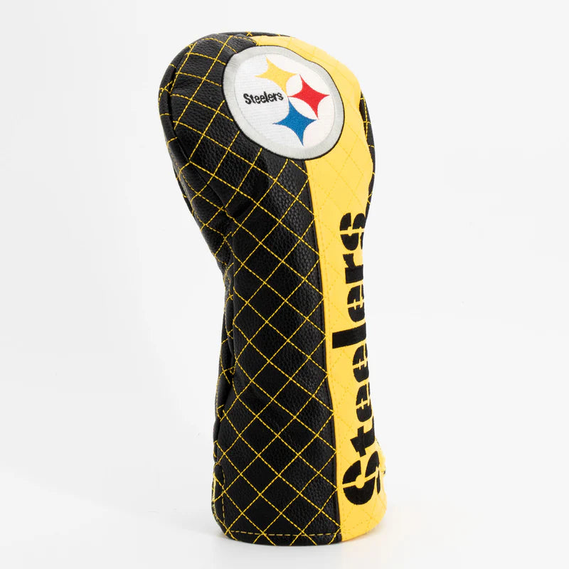 Team Golf USA (Authentic) Pittsburgh Steelers Split Color Quilted Driver Head Cover NFL Licensed
