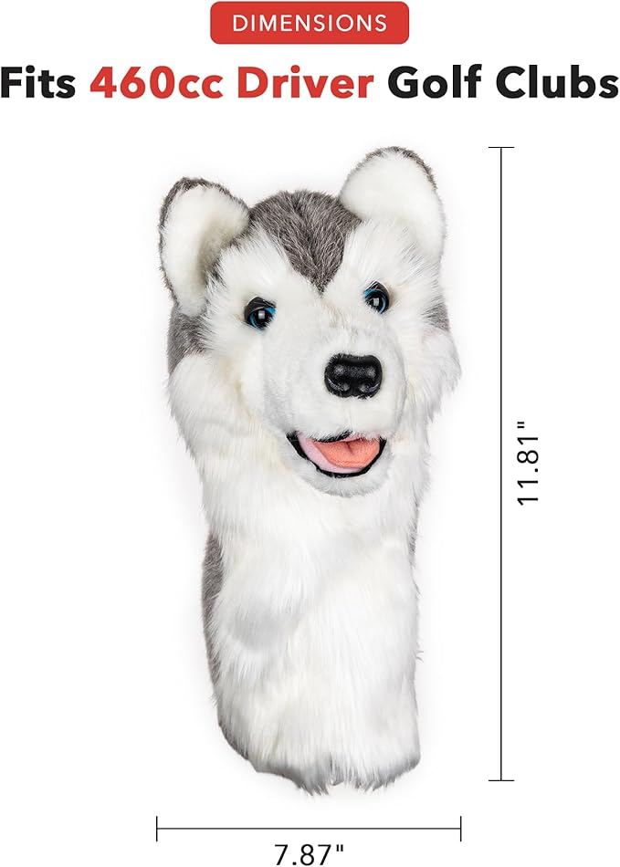Daphne's Authentic Husky Driver Headcover