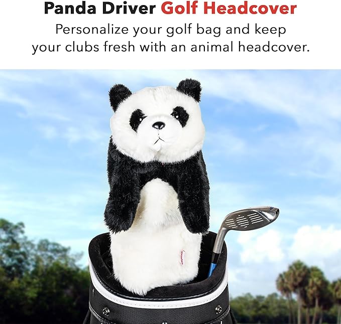 Daphne's Authentic Panda Bear Driver Headcover
