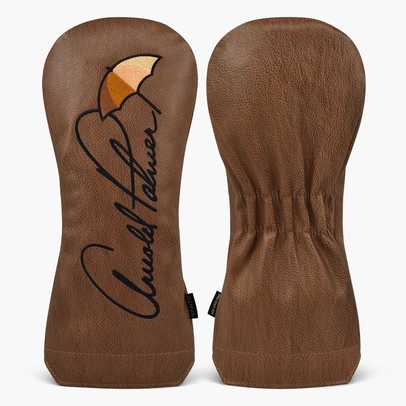 PRG Golf (Authentic) Arnold Palmer Enterprises Tuscany 100% Leather Driver Head Cover