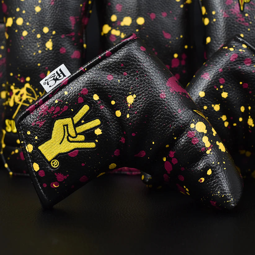 PRG Golf Arizona State Sun Devils 2025 Paint Splash Blade Putter Cover NCAA