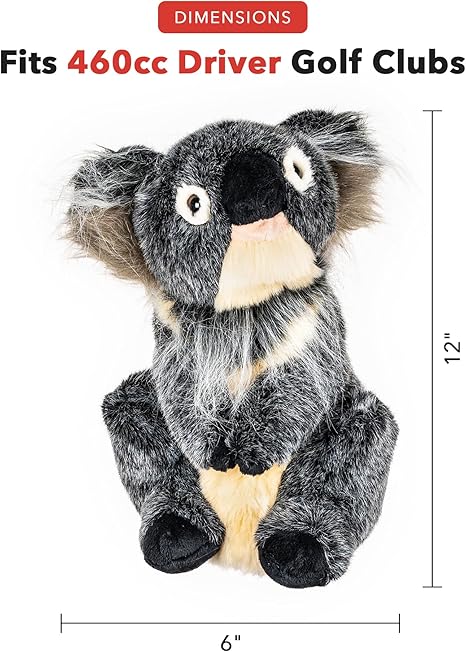 Daphne's Authentic Koala Bear Driver Headcover