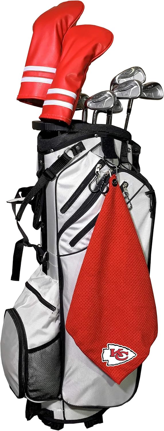 Team Golf USA Kansas City Chiefs Microfiber Golf Towel 15"X15" NFL Licensed