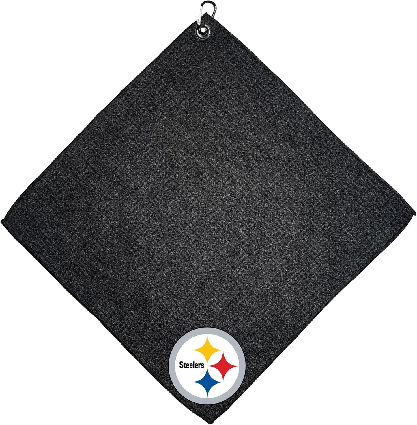Team Golf USA Pittsburgh Steelers Microfiber Golf Towel 15"X15" NFL Licensed