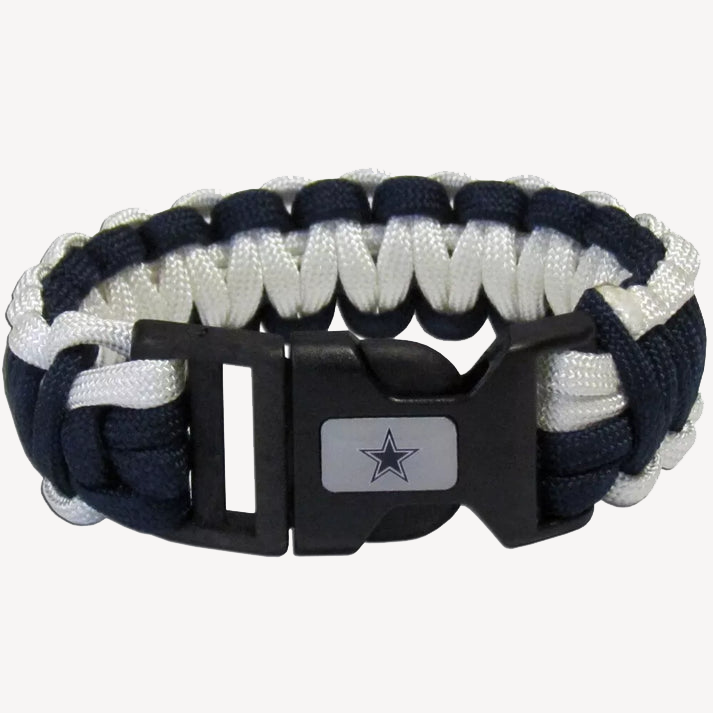 Siskiyou Gifts Dallas Cowboys Survivor Bracelet, NFL Licensed