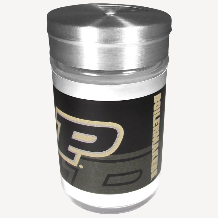 Siskiyou Gifts Purdue Boilermakers Glass Tailgater Seasoning Shaker, NCAA Licensed
