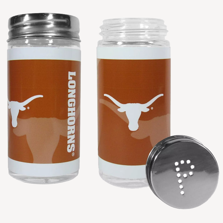Siskiyou Gifts Texas Longhorns Glass Salt and Pepper Shakers, NCAA Licensed
