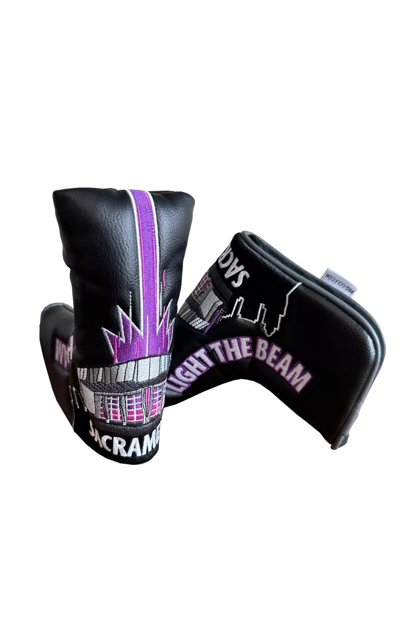 PRG Golf Sacramento Kings Limited Edition "Light The Beam" Blade Putter Cover
