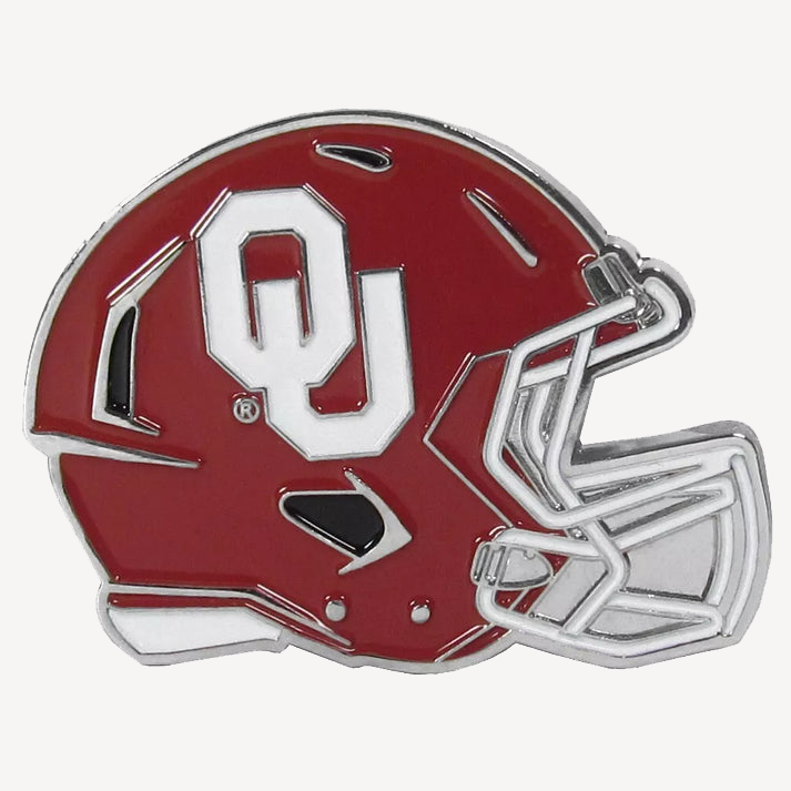 Siskiyou Gifts Oklahoma Sooners 1.75" Large Helmet Golf Ball Marker, NCAA Licensed