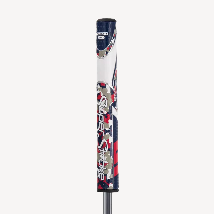 SuperStroke (Authentic) Zenergy Red White & Blue Camo Tour 3.0 Putter Grip