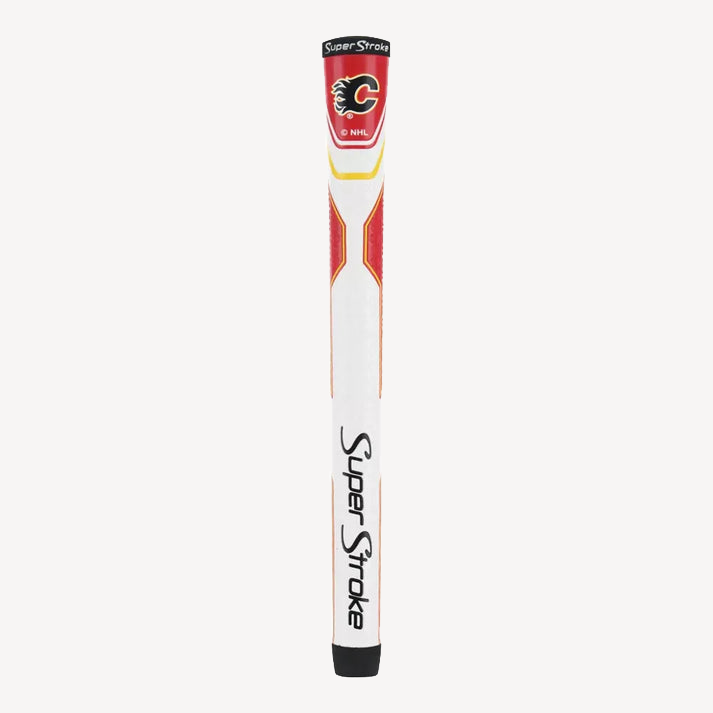 SuperStroke (Authentic) Calgary Flames Swing Club Grip ( Irons & Woods) NHL Licensed