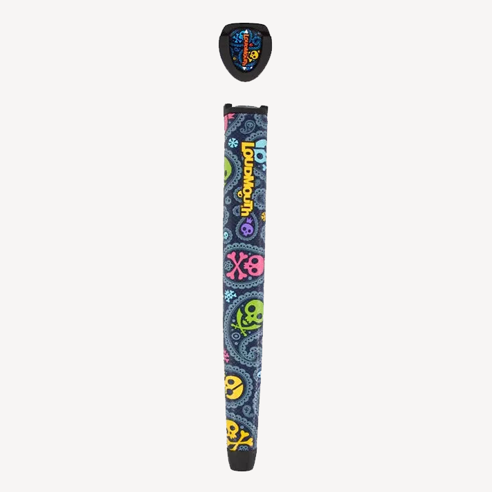 Loudmouth Authentic Jolly Roger Oversized Pistol Putter Grip w/Ball Marker