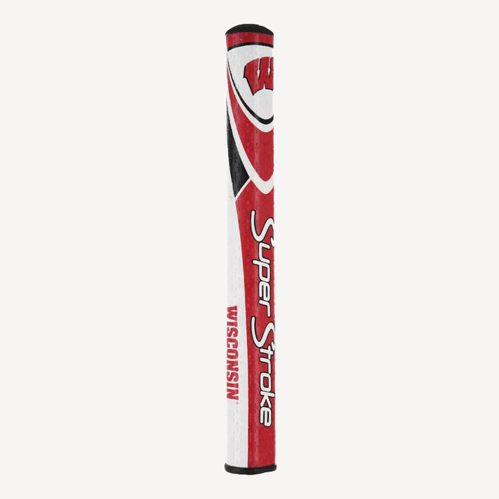 SuperStroke (Authentic) Wisconsin Badgers 2.0 Putter Grip w/Ball Marker NCAA Licensed