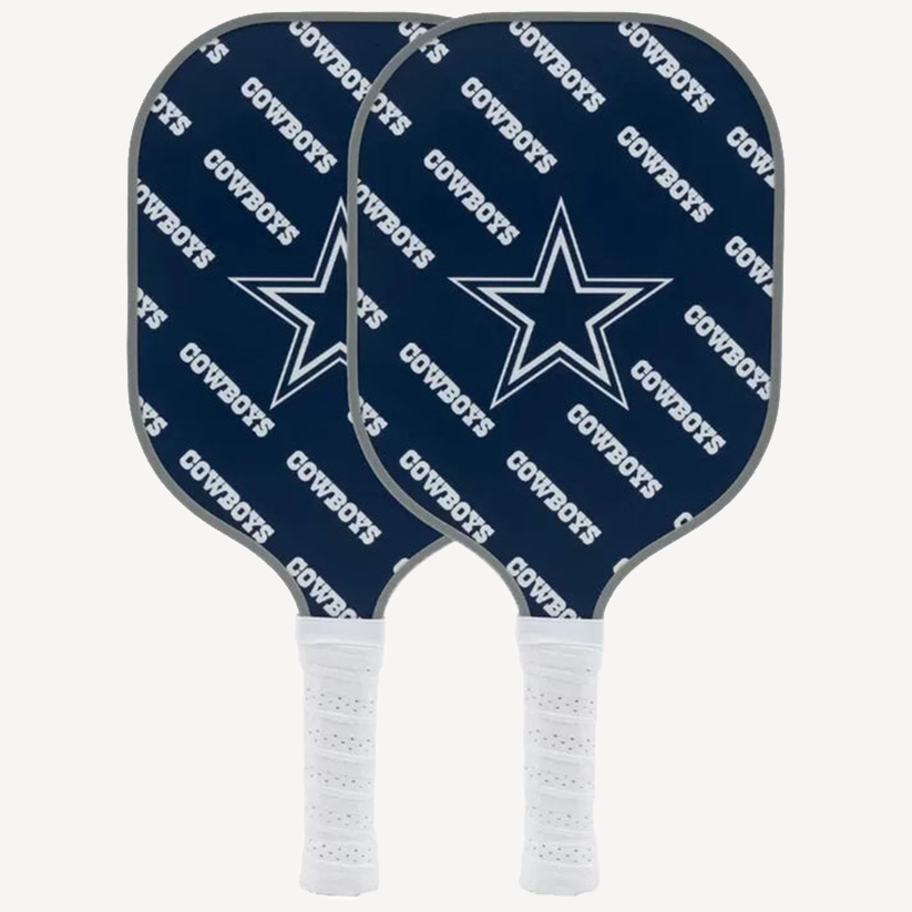 Parrot Paddles Carbon Fiber Dallas Cowboys Pickleball Paddle Set w/Case (NFL)