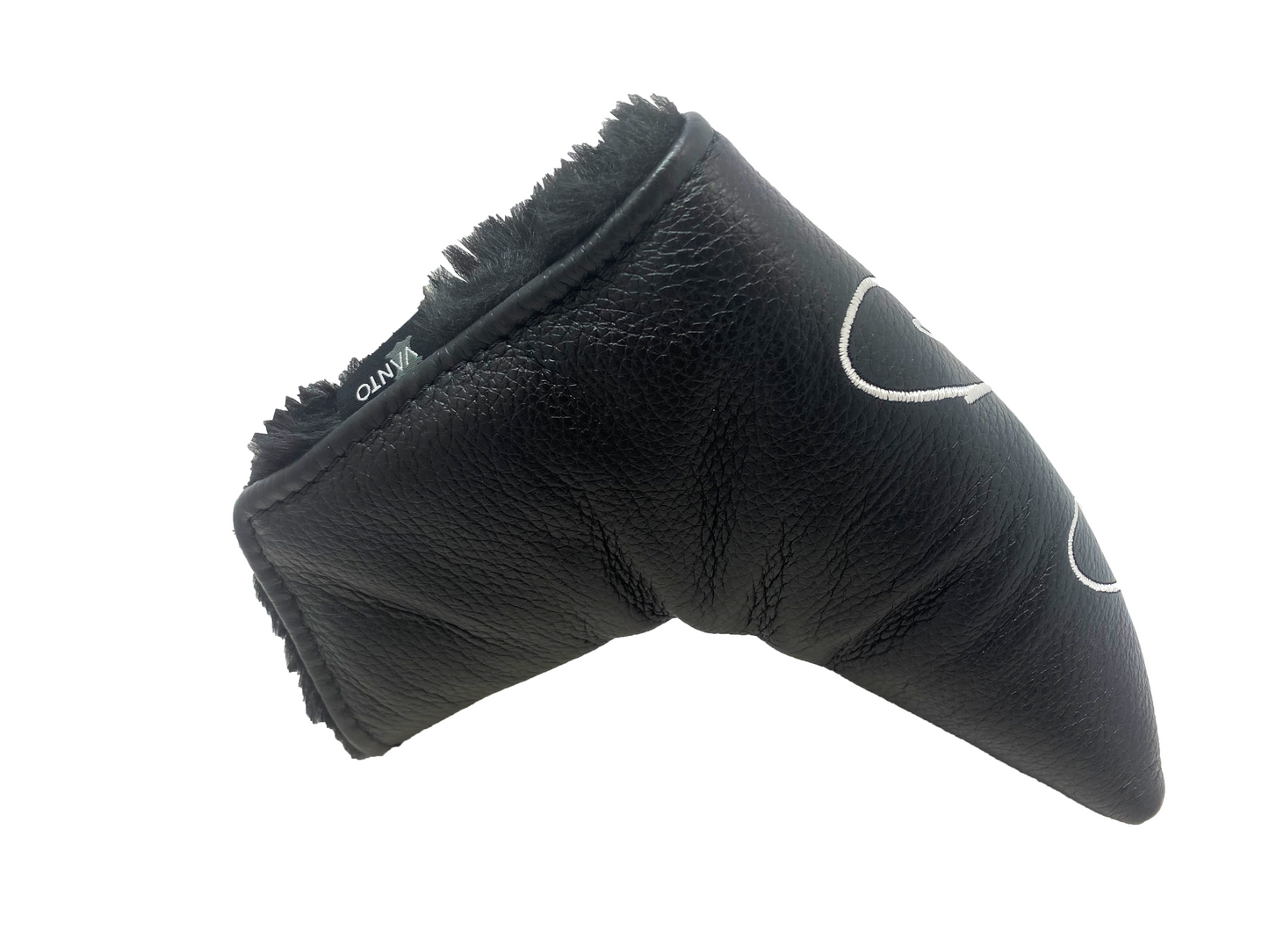 PRG Golf Arnold Palmer Signature Series Vanto Vintage 100% Genuine Leather Black Blade Cover