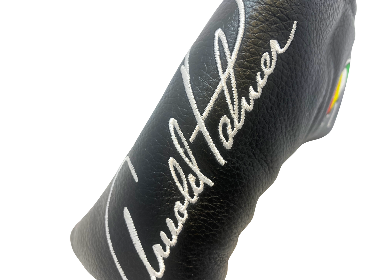 PRG Golf Arnold Palmer Signature Series Vanto Vintage 100% Genuine Leather Black Blade Cover