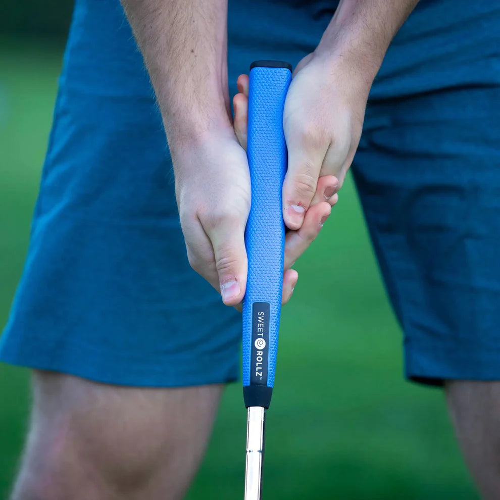 Sweet Rollz Authentic Back Pin Blue Putter Grip