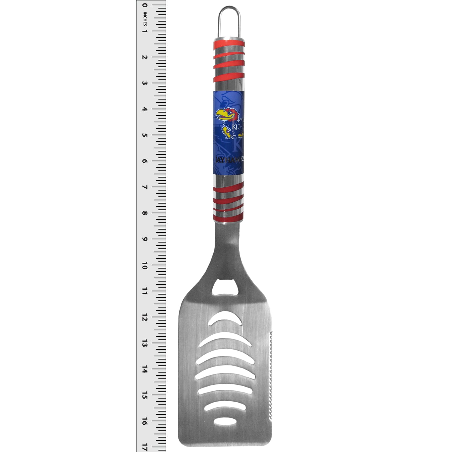 Siskiyou Gifts Kansas Jayhawks 8 Piece Tailgater BBQ Set w/Metal Case, NCAA Licensed