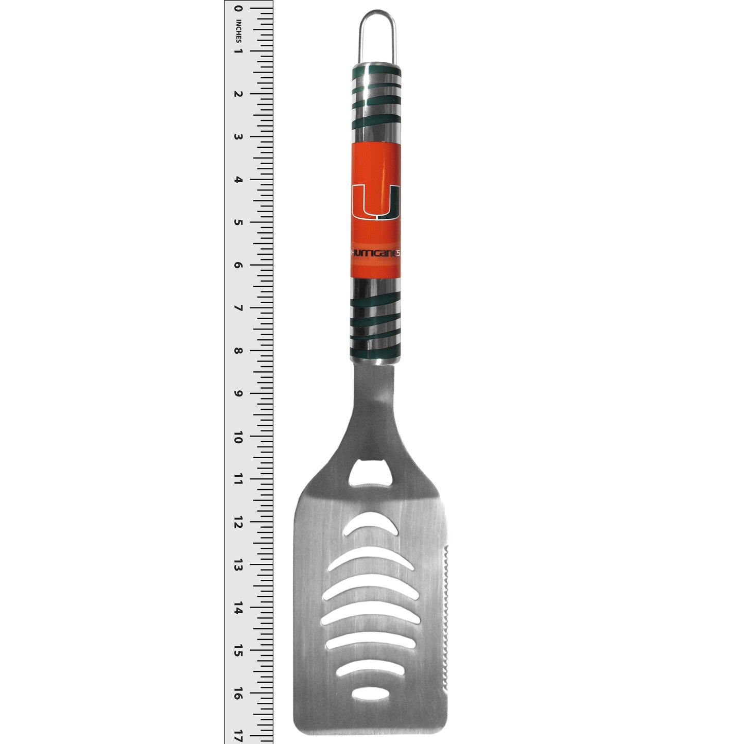 Siskiyou Gifts Miami Hurricanes 8 Piece Tailgater BBQ Set w/Metal Case, NCAA Licensed