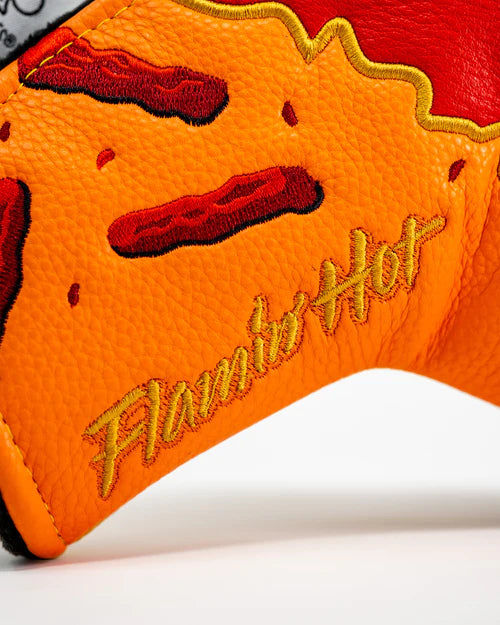 Pins & Aces Authentic Flamin' Hot Cheaters Blade Putter Head Cover