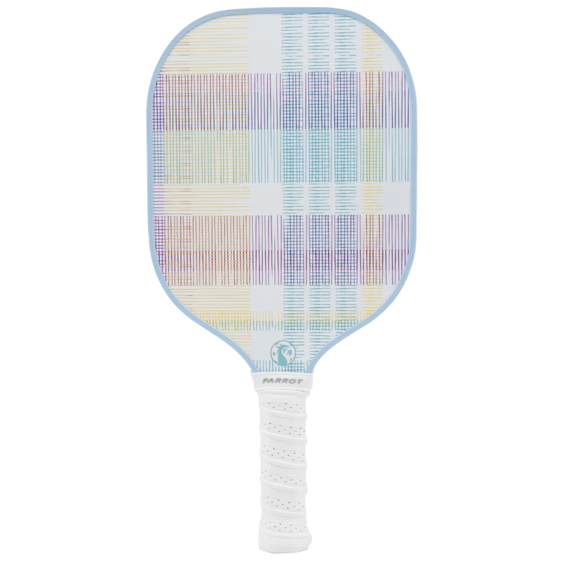 Parrot Paddles Carbon Fiber Lifestyle Hop Scotch Pickleball Paddle 12MM Thick