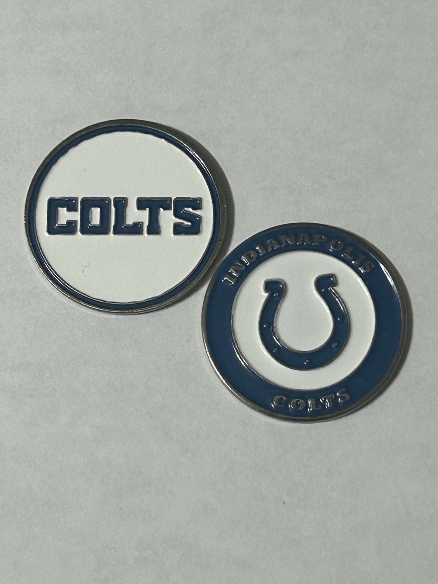 Indianapolis Colts 1" Diameter Magnetic Golf Ball Marker