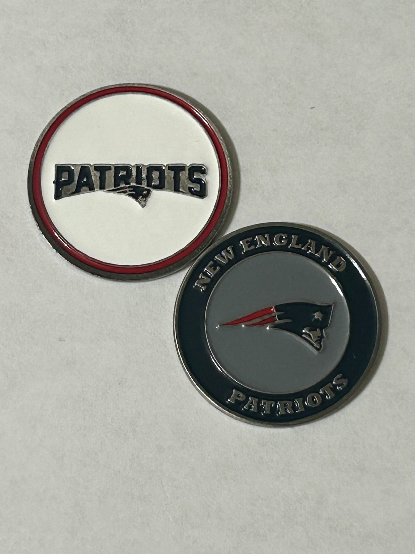 New England Patriots 1" Diameter Magnetic Golf Ball Marker