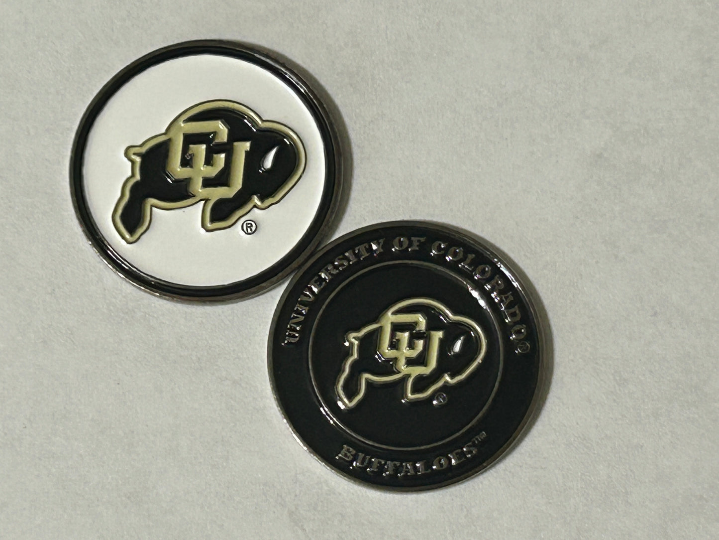 Colorado Buffaloes 1" Diameter Double Sided Magnetic Golf Ball Marker NCAA (Copy)