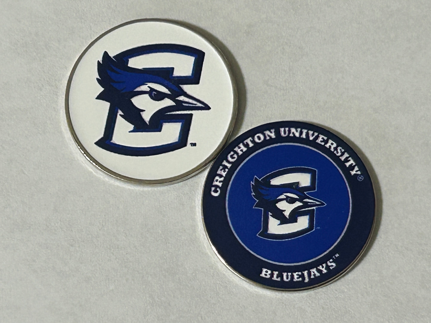 Creighton Bluejays 1" Diameter Double Sided Magnetic Golf Ball Marker NCAA (Copy) (Copy) (Copy)
