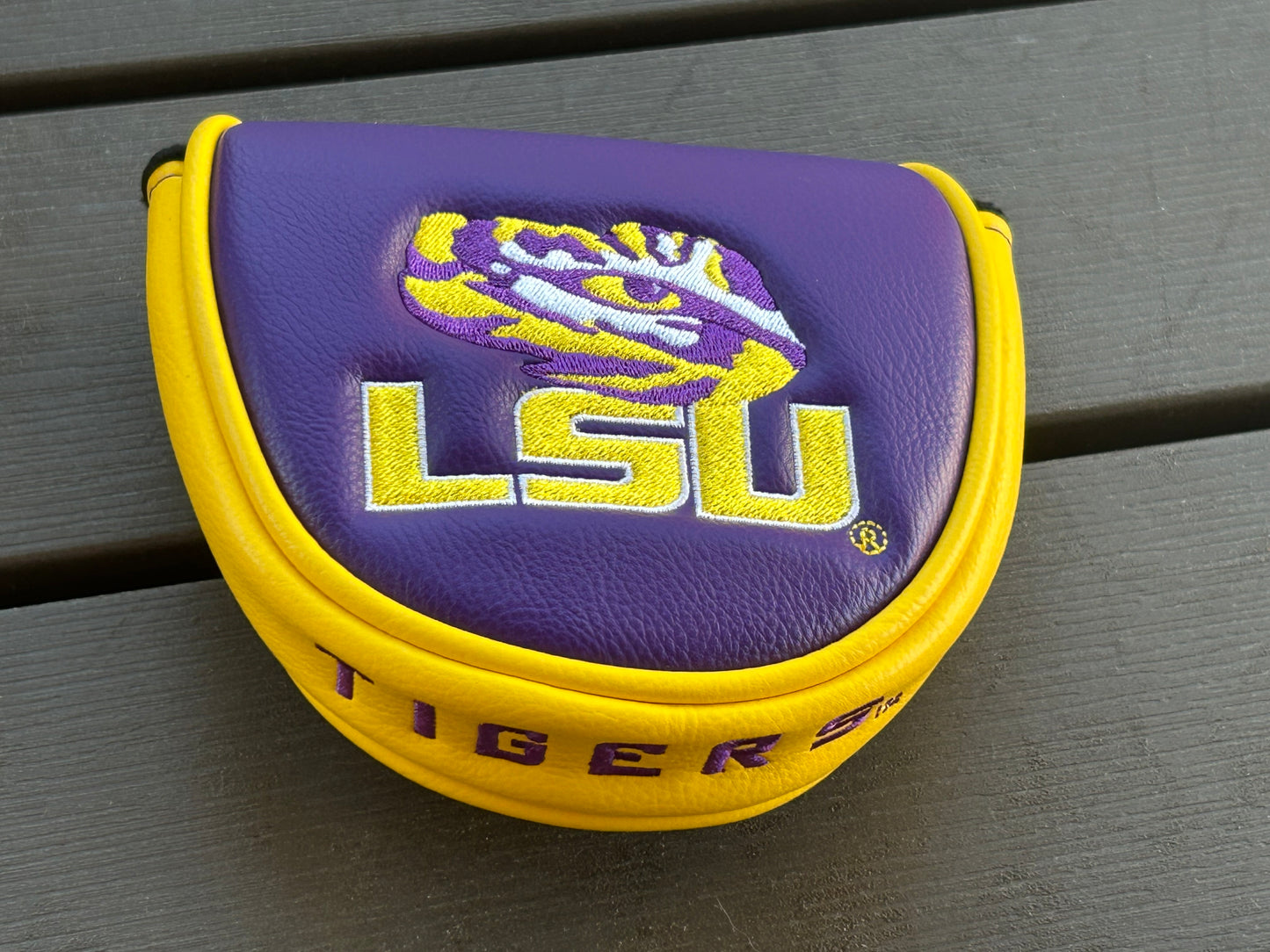 PRG Golf LSU Tigers Mallet Putter Cover NCAA Licensed