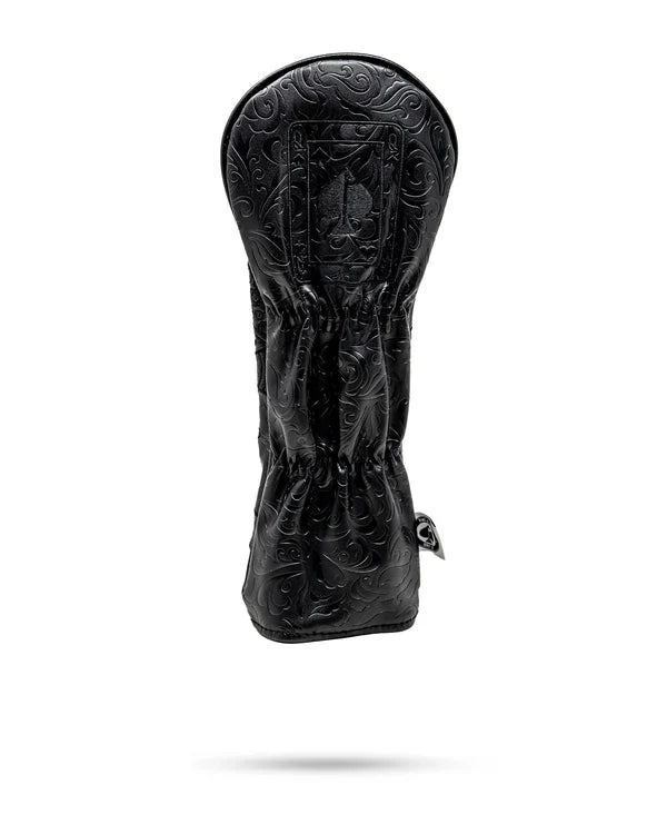 Pins & Aces Authentic Blackout Queen of Spades Driver Head Cover