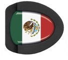 Mexico Flag Magnetic Pistol Putter Grip Replacement Ball Marker