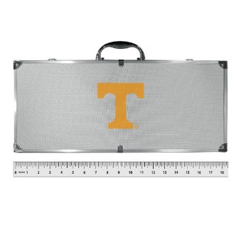 Siskiyou Gifts Tennessee Volunteers 8 Piece Tailgater BBQ Set w/Metal Case, NCAA Licensed