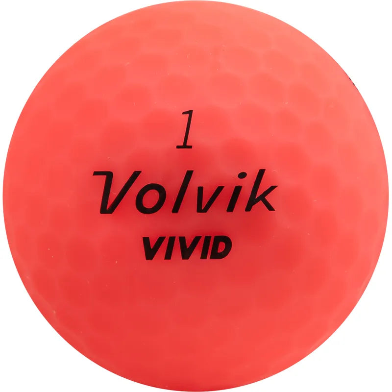 Volvik Vivid Matte Pink 1 Dozen (12) Golf Balls