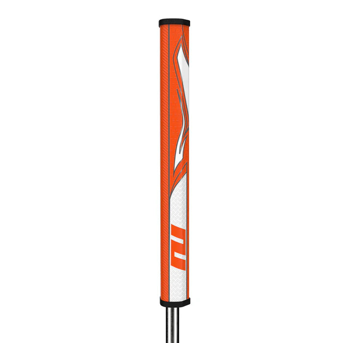 SuperStroke (Authentic) Zenergy Orange & White Flatso 1.0 Putter Grip Orange Crush