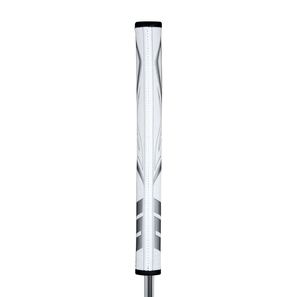 SuperStroke (Authentic) Zenergy White Silver Pistol 1.0 Putter Grip
