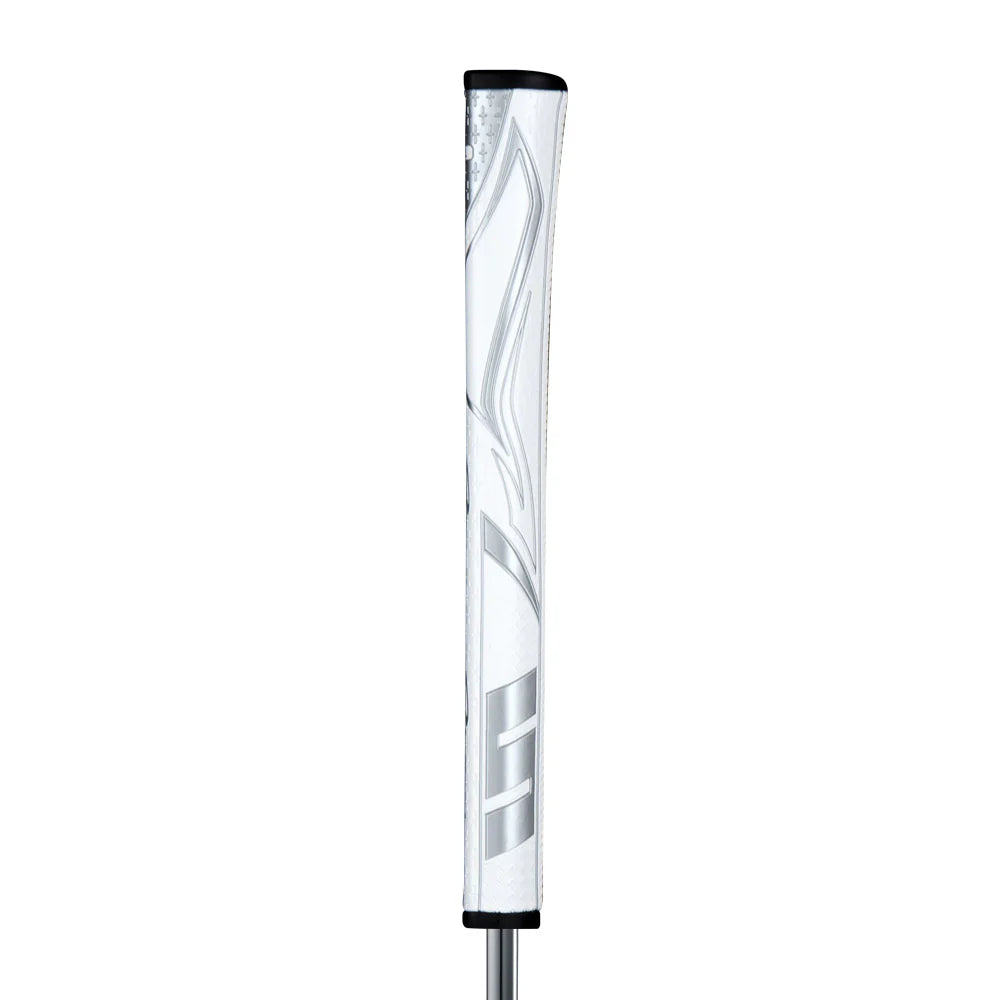 SuperStroke (Authentic) Zenergy White Silver Pistol 1.0 Putter Grip