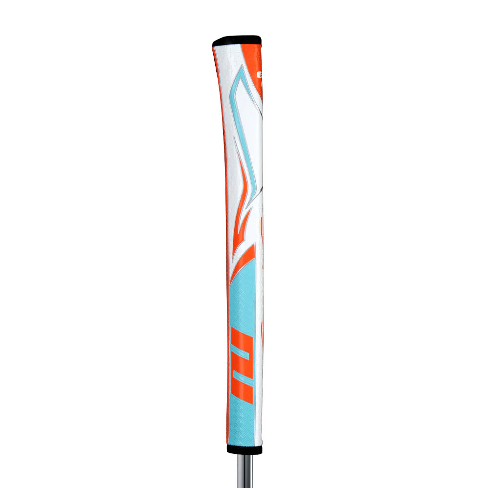SuperStroke (Authentic) Zenergy Orange Blue White Pistol Tour Putter Grip