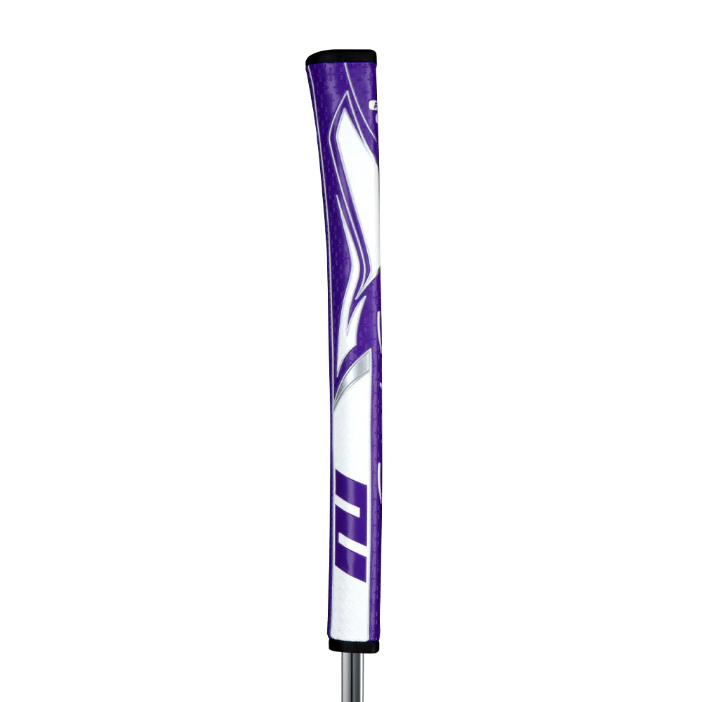 SuperStroke (Authentic) Zenergy Purple & White Pistol 1.0 Putter Grip