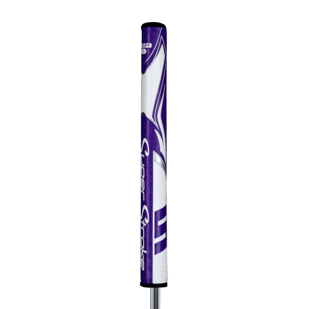 SuperStroke (Authentic) Zenergy Purple White Tour 1.0 Putter Grip