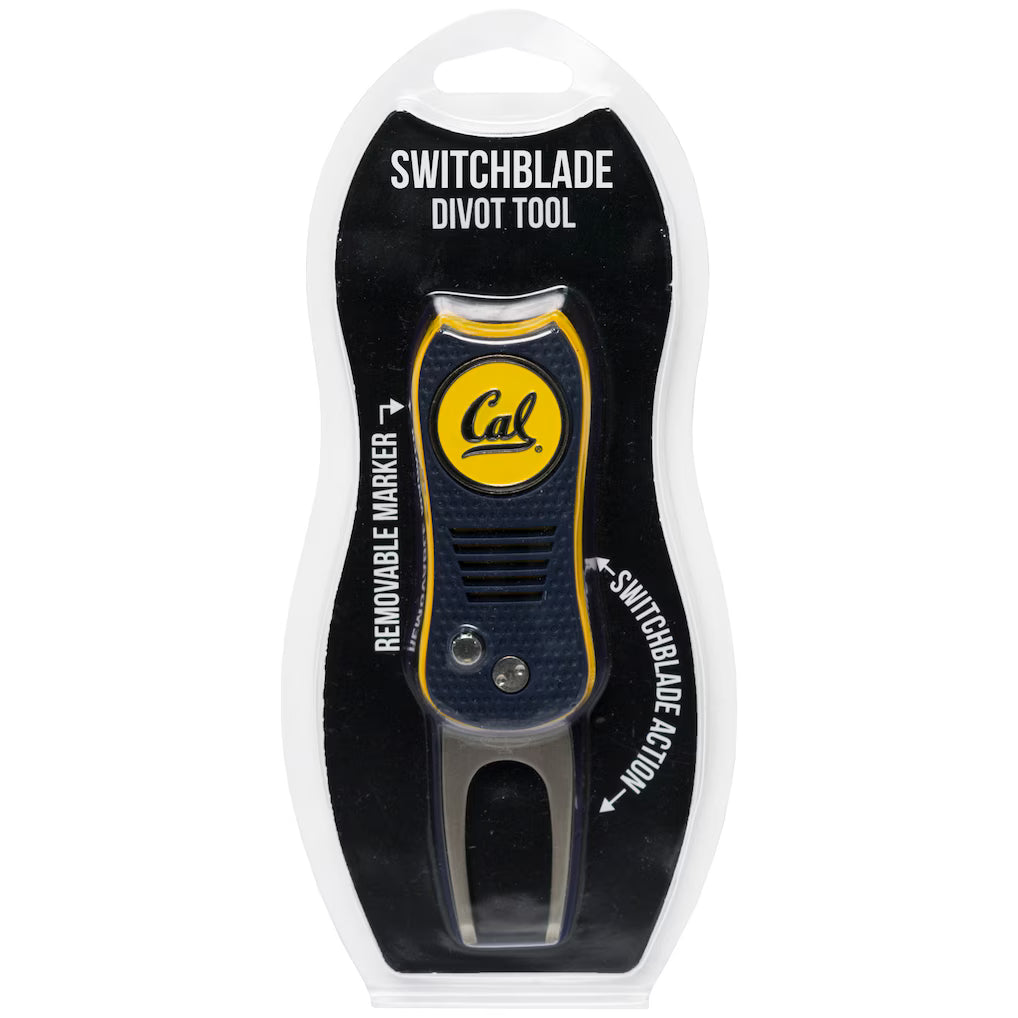 Cal Bears Team Golf USA Switchblade Divot Tool w/ Double Sided Magnetic Ball Marker