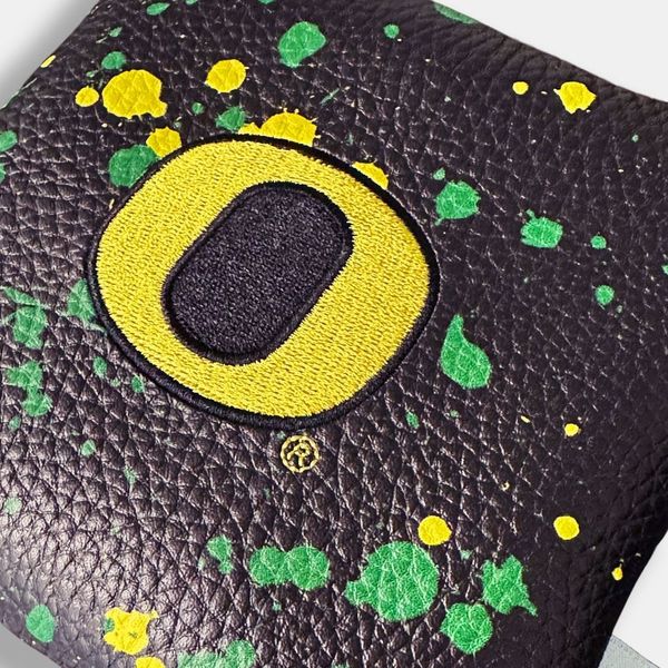 PRG Golf Authentic Oregon Ducks Splash Pattern Mallet Putter Cover NCAA Licensed