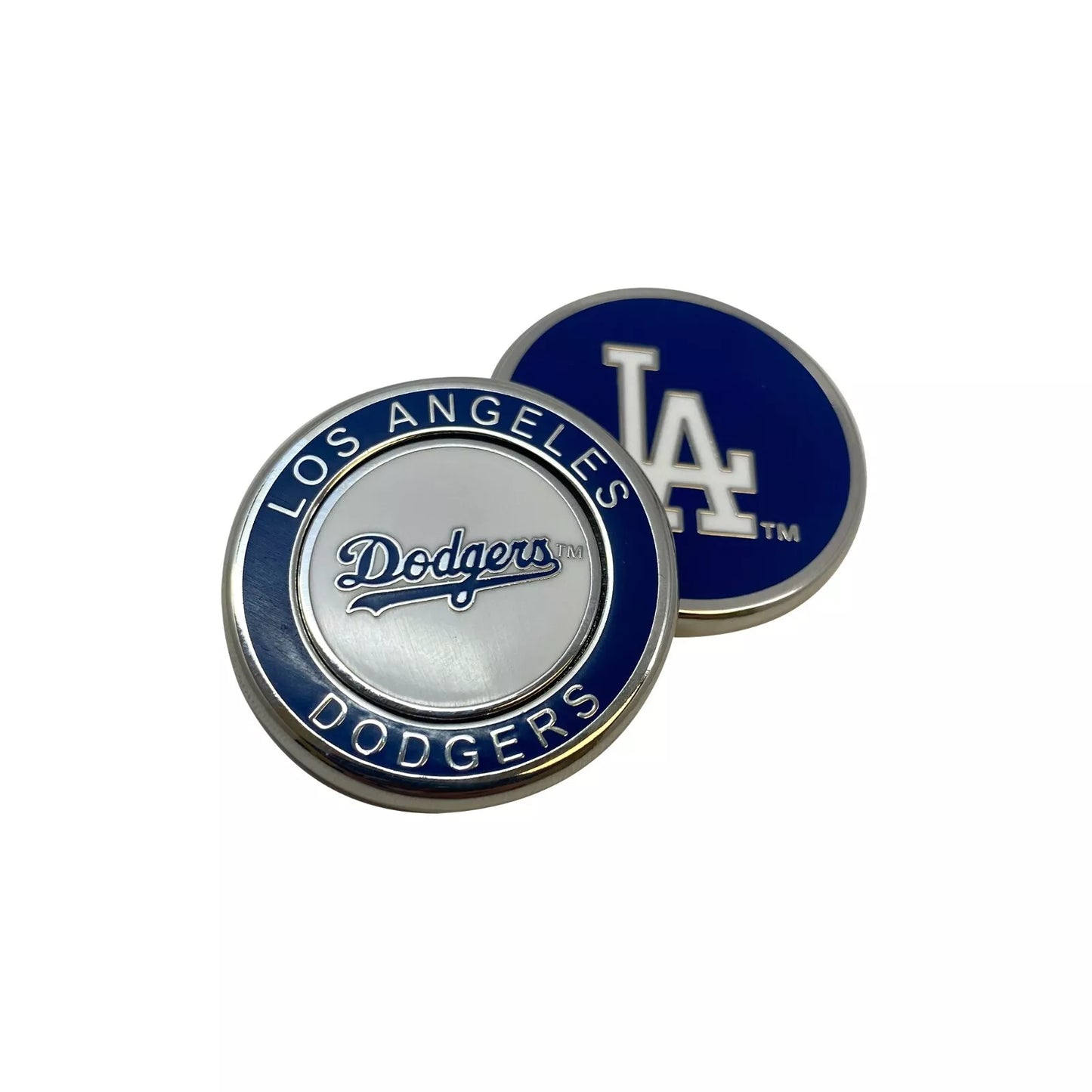 PRG Golf Los Angeles Dodgers Magnetic Duo Golf Ball Marker MLB Licensed