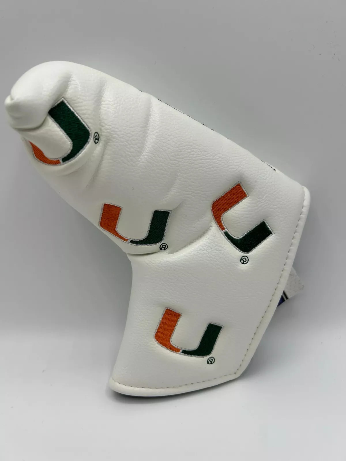 PRG Golf Miami Hurricanes Blade Putter Cover NCAA Licensed
