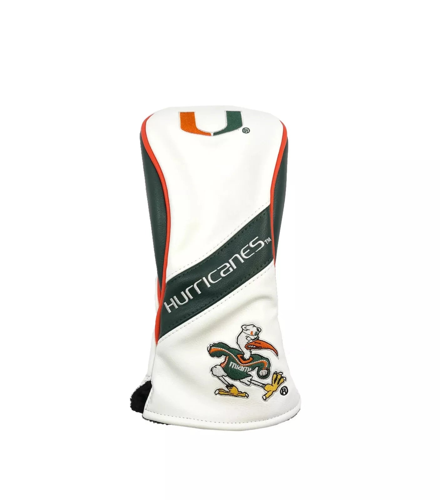 PRG Golf Miami Hurricanes Fairway Head Cover NCAA Licensed