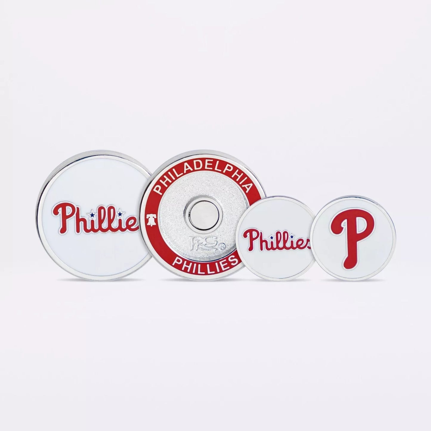PRG Golf Philadelphia Phillies Duo Logo Magnetic Golf Ball Marker MLB Licensed